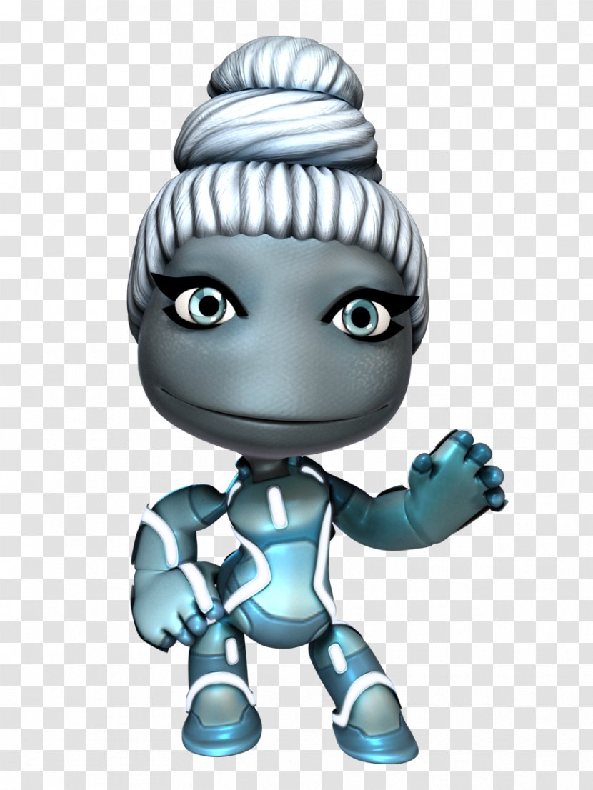 LittleBigPlanet 2 3 Quorra Clu YouTube - Littlebigplanet - Tron Transparent PNG