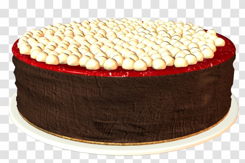 Sponge Cake Chocolate Sachertorte Cheesecake - Cream Transparent PNG