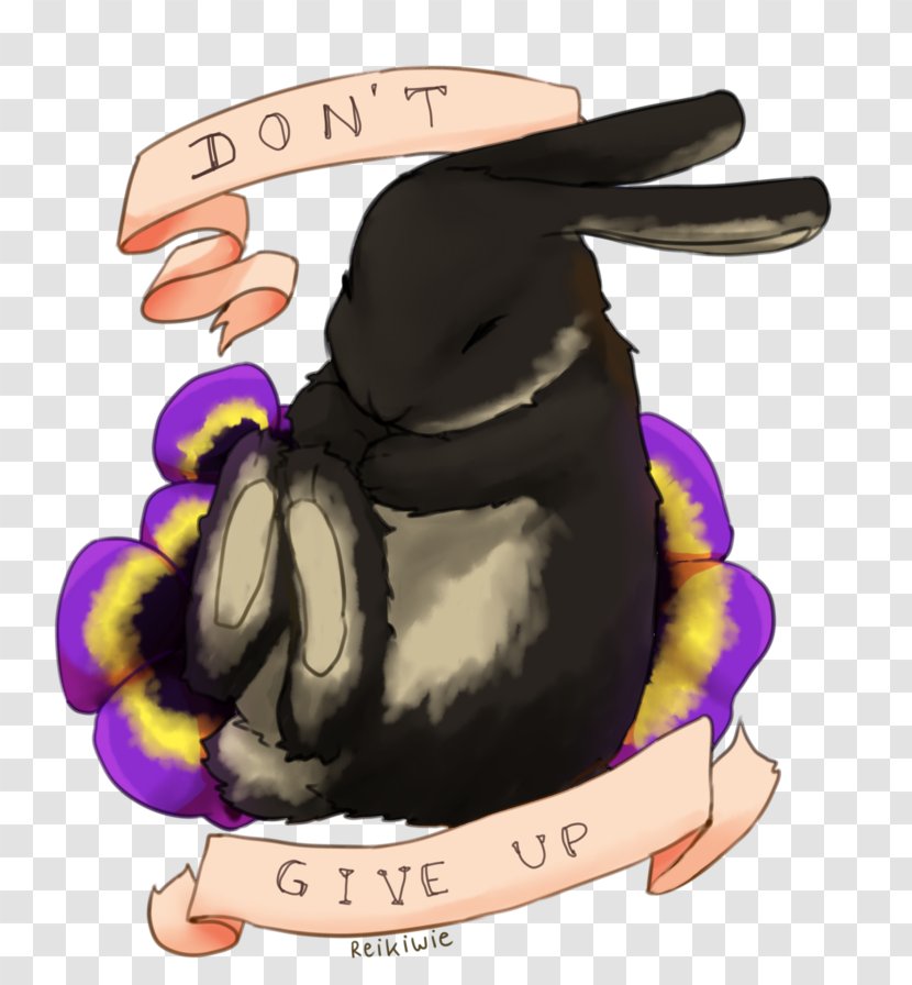 Penguin Cartoon Beak - Rabits And Hares - Give Up Transparent PNG