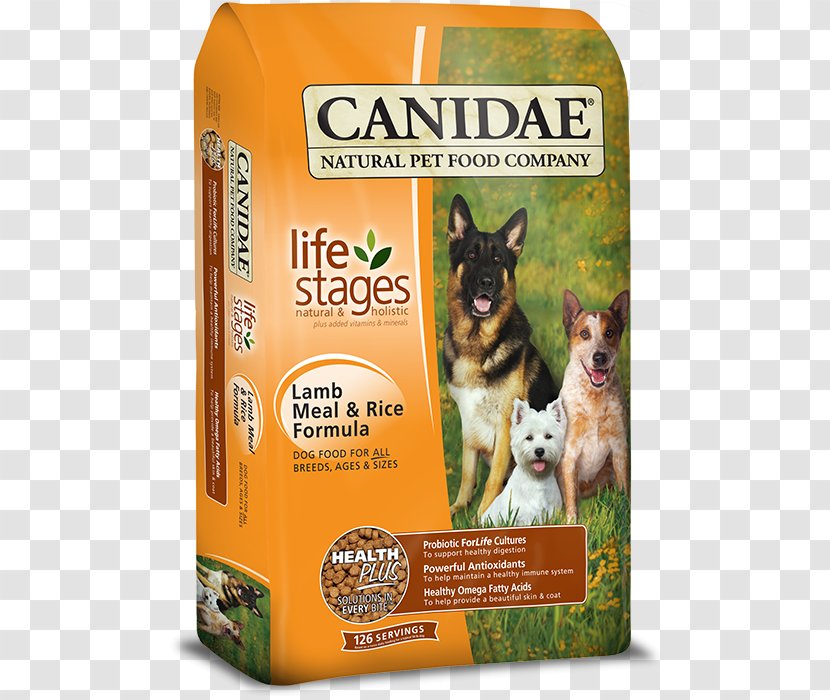 Dog Food Lamb Meal Puppy Canidae - Rice Bran Oil Transparent PNG