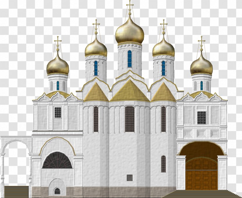 Cathedral Of The Annunciation, Moscow DeviantArt Architecture Onion Dome - Medieval - Grand Kremlin Palace Transparent PNG