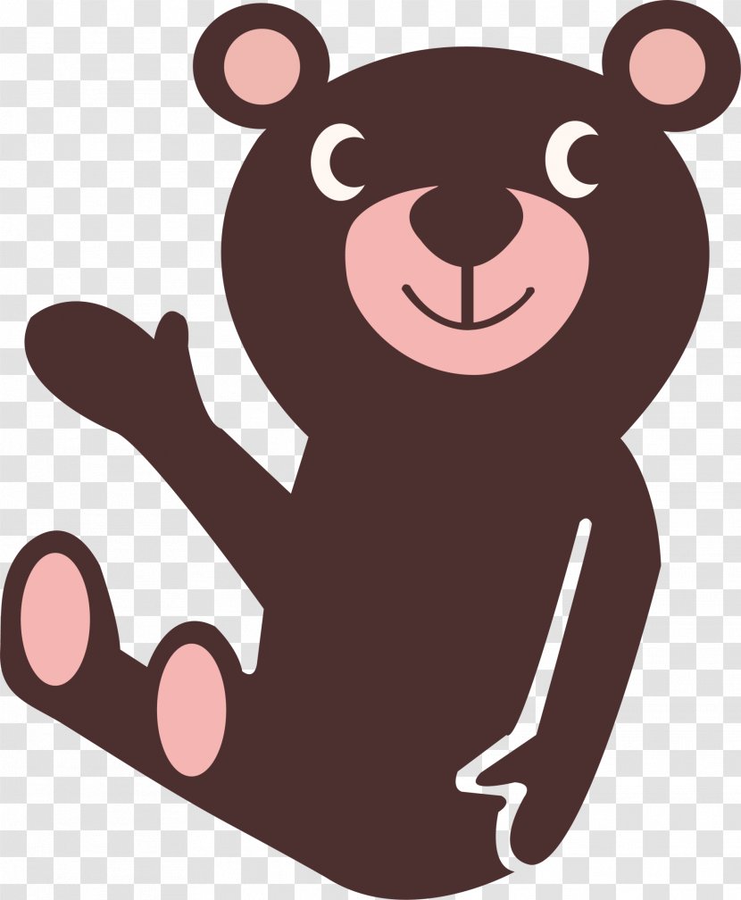 Bear Cartoon - Flower - Coffee Transparent PNG