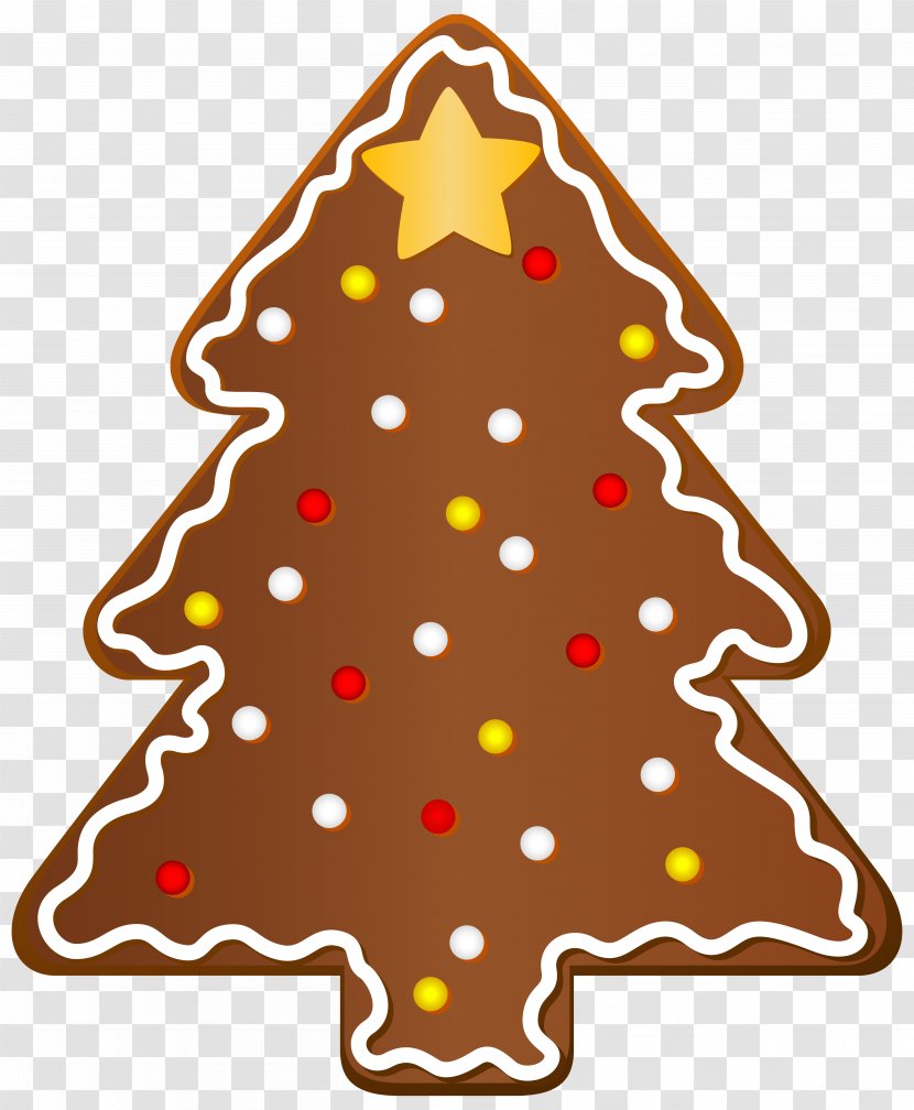 Gingerbread House Christmas Cookie Man Clip Art - Ornament - Tree Clipart Image Transparent PNG