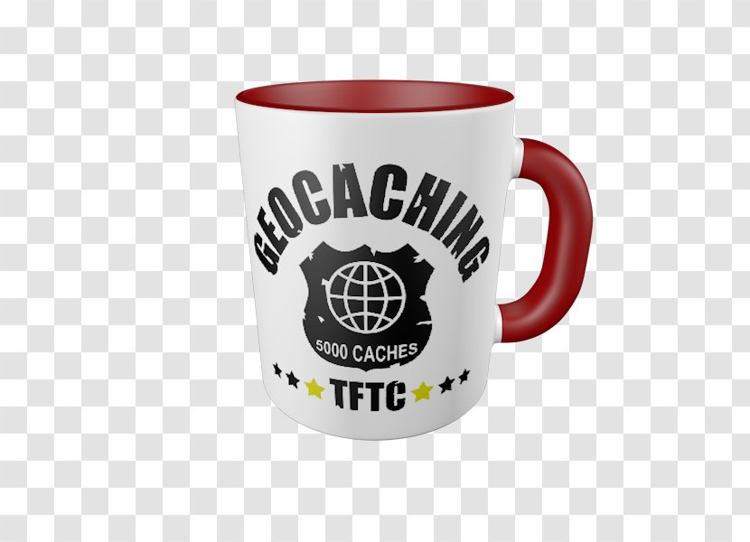Coffee Cup Mug Teacup Geocaching - Drinkware Transparent PNG