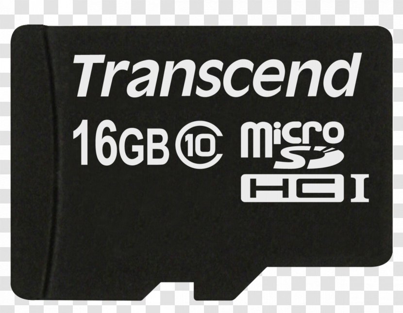 Flash Memory Cards Transcend Card 16 GB Microsdhc Class 10 TS16GUSDC10 8GB MicroSDHC With Adaptor TS8GUSDHC10 - Information - Images Transparent PNG