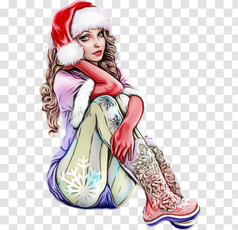 Christmas Sitting Transparent PNG
