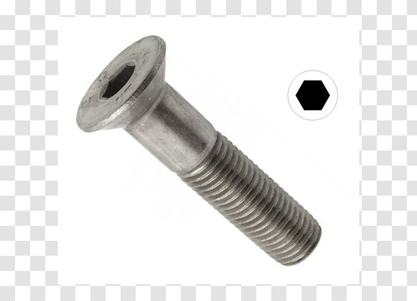 Fastener Screw ISO 10642 Six Pans Creux Nut - Iso Transparent PNG
