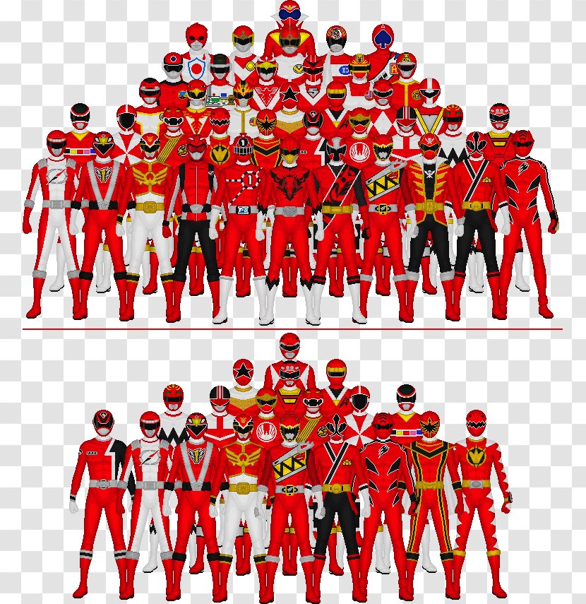 Red Ranger Super Sentai Battle: Dice-O Power Rangers - Fictional Character Transparent PNG