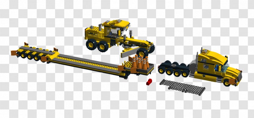 Lowboy The Lego Group Trailer Ideas - Tractor Transparent PNG