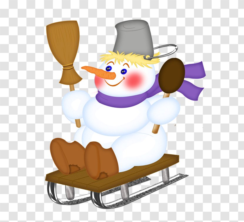 Snowman Winter Clip Art - Chair - Skiing Transparent PNG