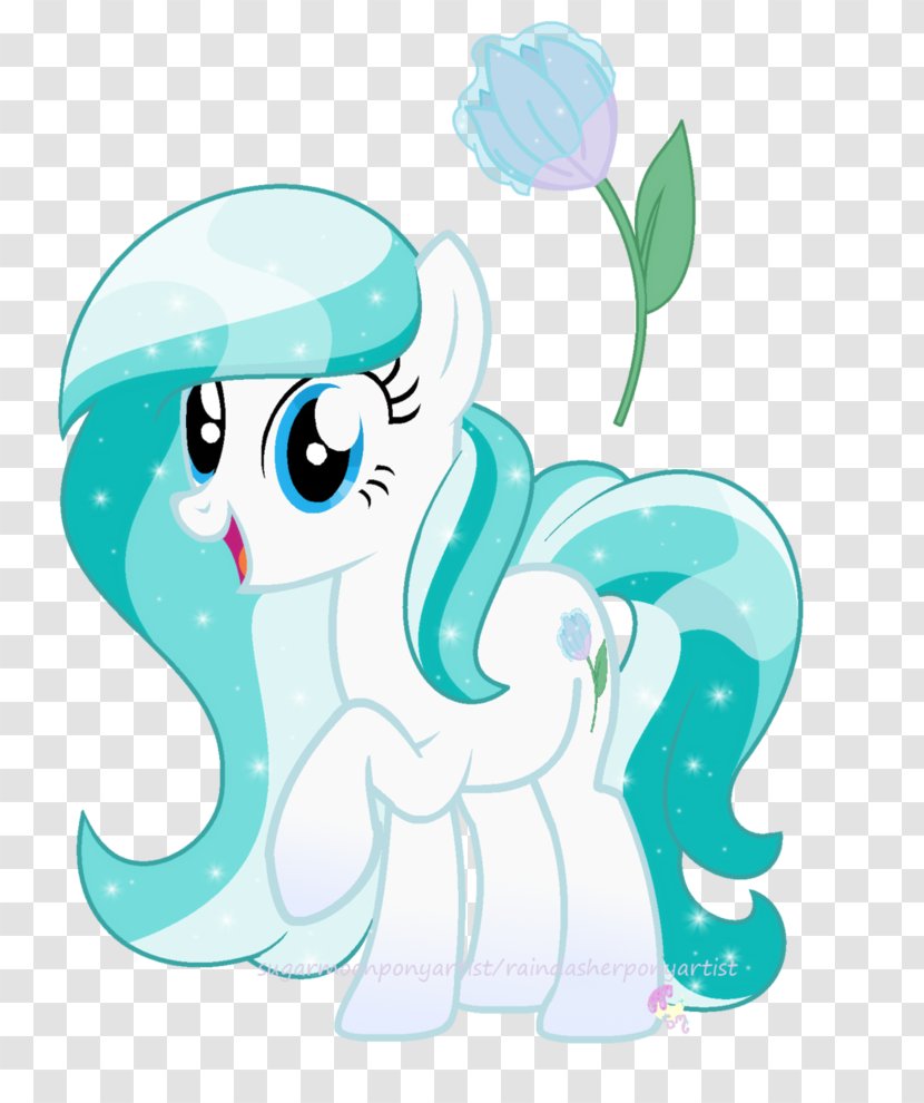 Rarity Pony Fluttershy Princess Celestia Twilight Sparkle - Cartoon - Snow Flower Transparent PNG