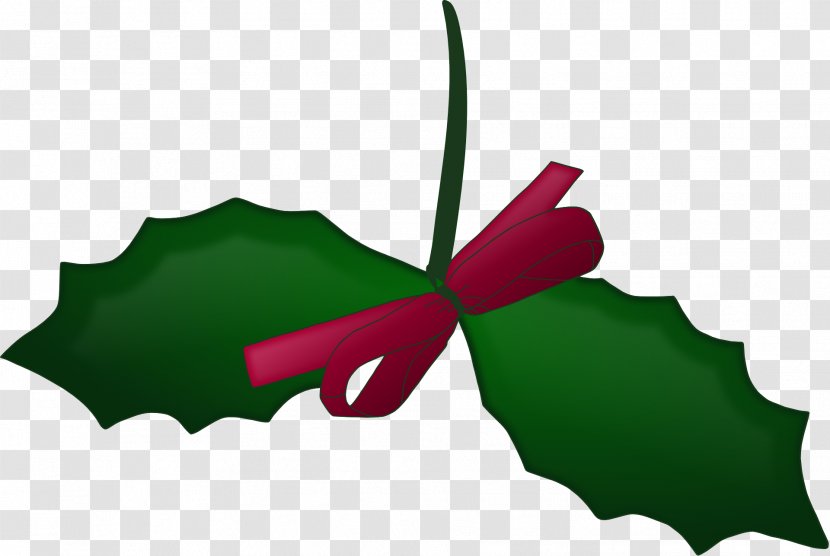 Christmas Day Mistletoe Clip Art Image - Santa Claus Transparent PNG