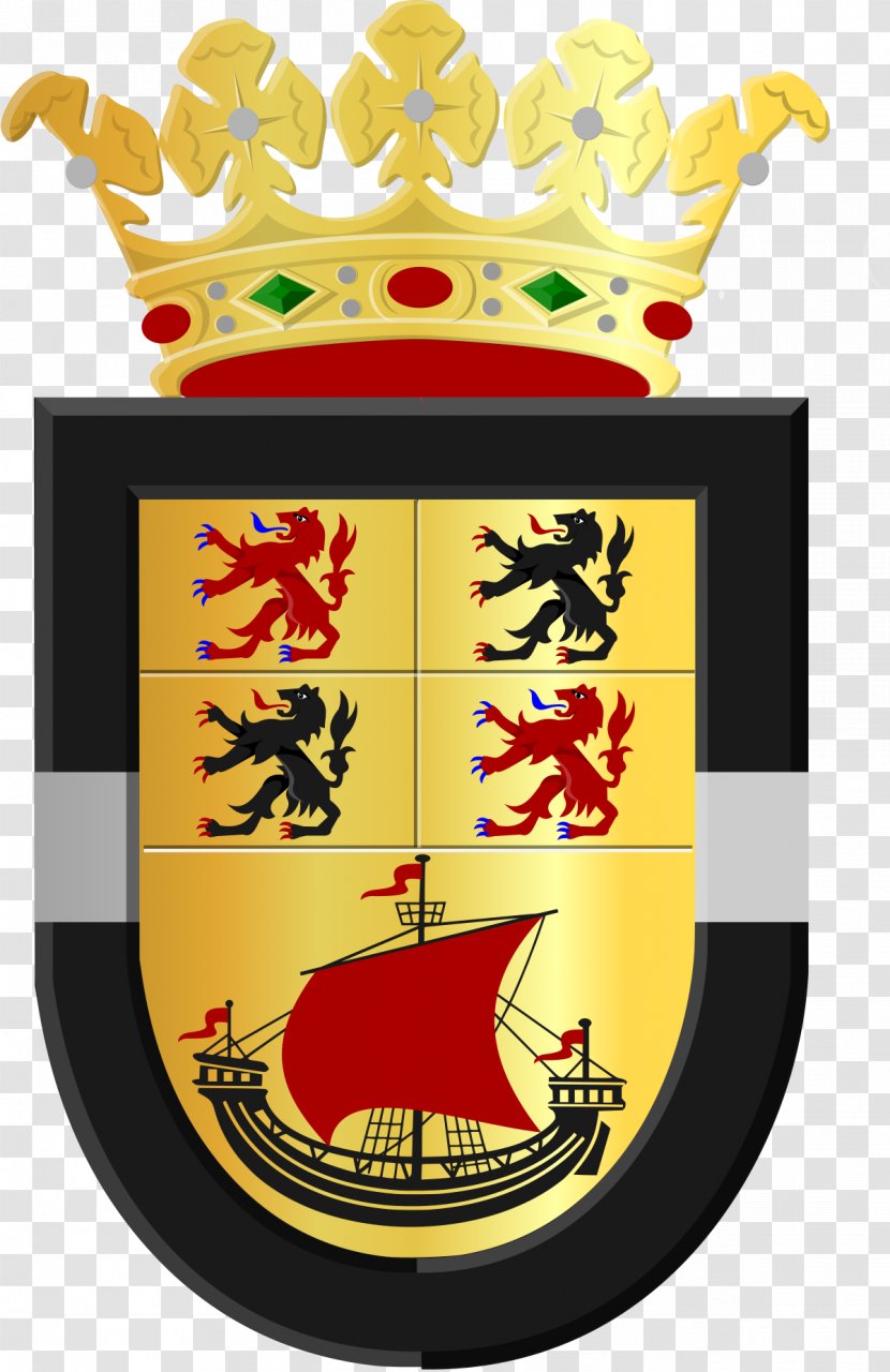 Poortvliet Sint-Annaland Reimerswaal Crest Wapen Van Tholen - Sintannaland - Shield Transparent PNG