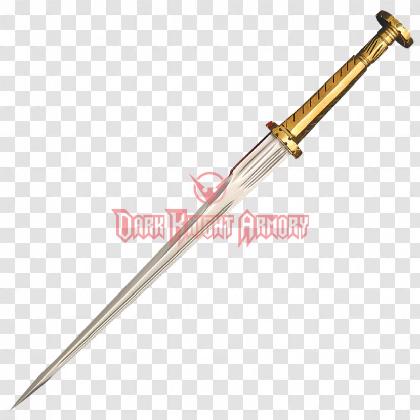 Combat Knife Stiletto Rondel Dagger Transparent PNG