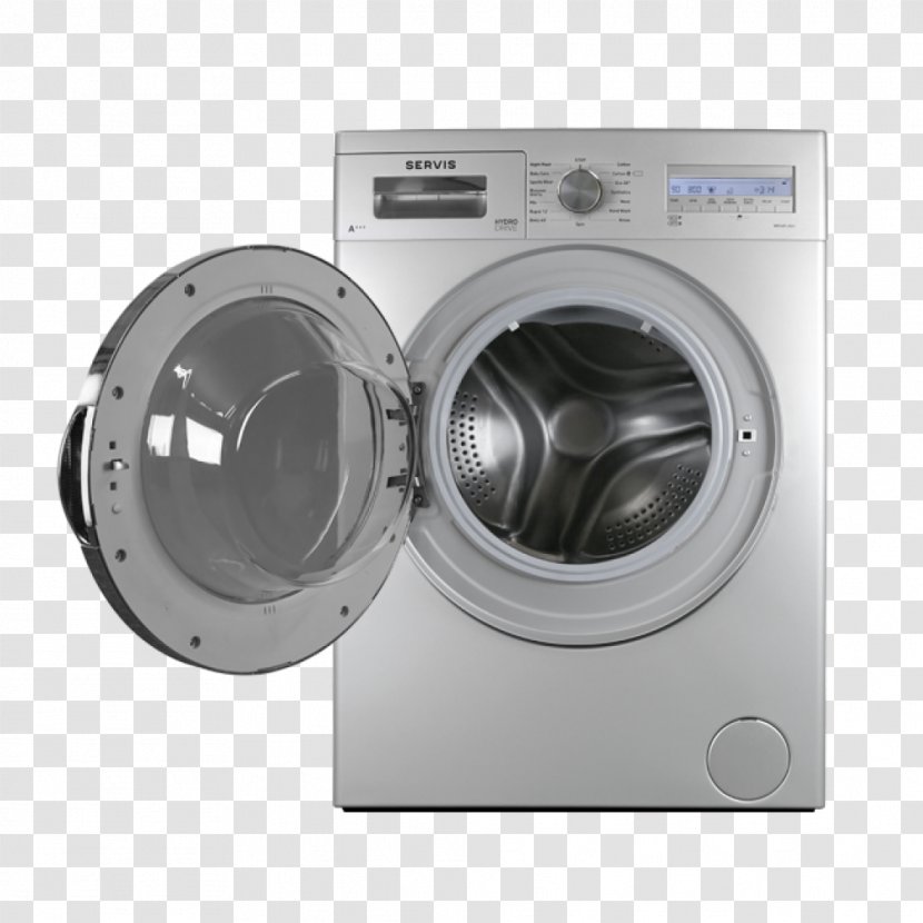 Clothes Dryer Washing Machines AEG LAVAMAT 6000 Series L6FBI842N Combo Washer - Silver Grey Machine Transparent PNG