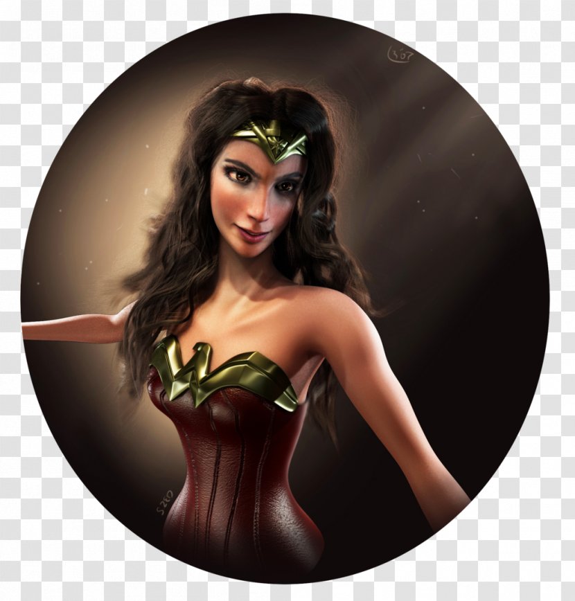 Gal Gadot Diana Prince Batman V Superman: Dawn Of Justice Themyscira Hippolyta - Watercolor - Wonder Women Transparent PNG