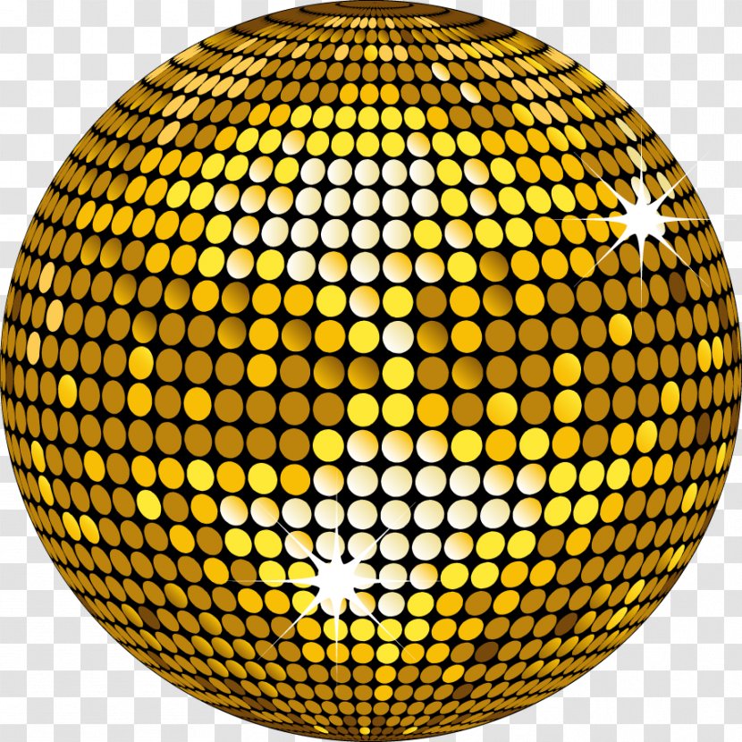 Disco Ball Stock Photography Royalty-free - Sphere - Gold Transparent PNG
