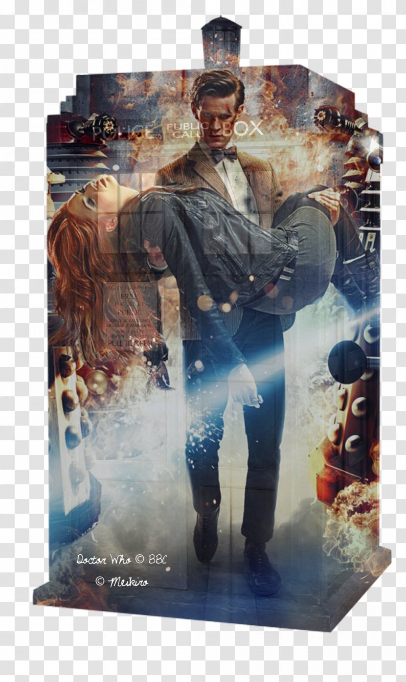 Eleventh Doctor Amy Pond TARDIS Who - Dalek - Season 7Doctor Transparent PNG