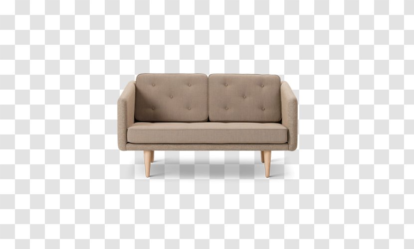 Couch Sofa Bed Fredericia Chair No. 2 - Wing Transparent PNG