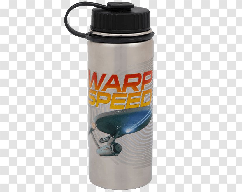 Water Bottles Warp Drive Star Trek - Bottle Transparent PNG