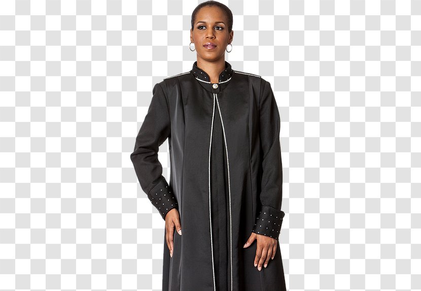 Overcoat Black M Raincoat Shirt - Naomi Scott Transparent PNG