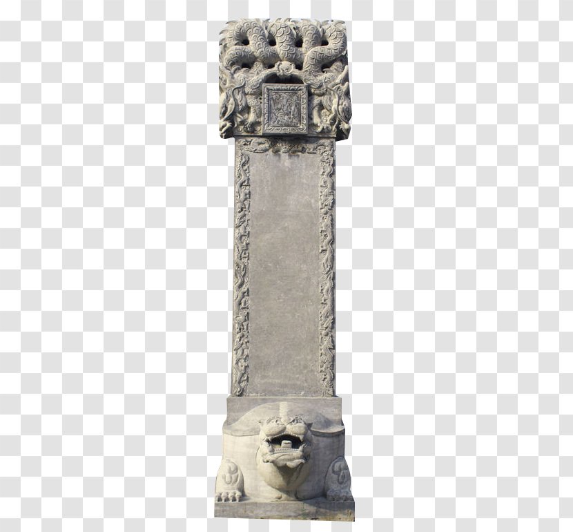 Grave Stele Stone Sculpture Transparent PNG