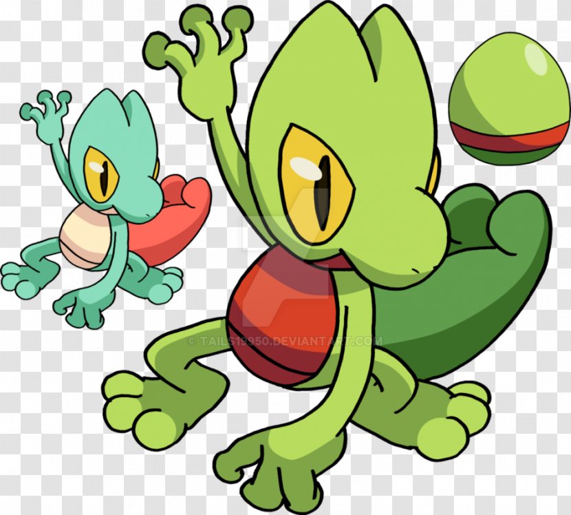 Treecko Art Pokémon Sun And Moon Torchic - Green Transparent PNG
