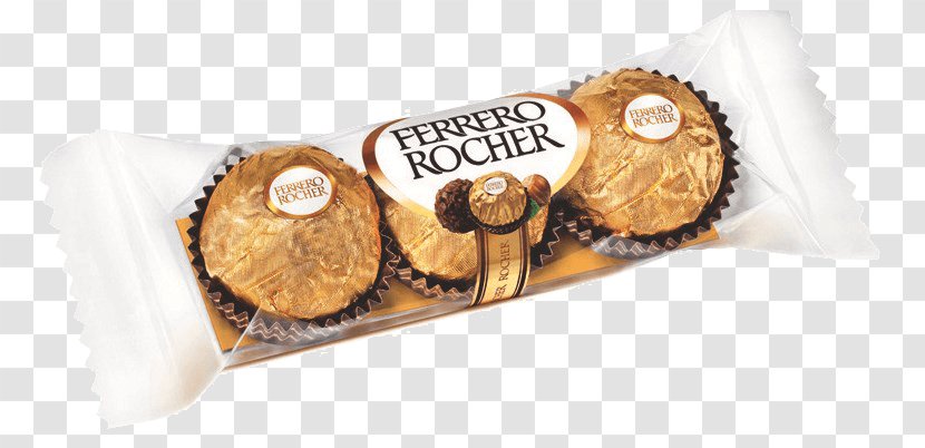 Ferrero Rocher Kinder Chocolate Bonbon Raffaello - Candy Transparent PNG