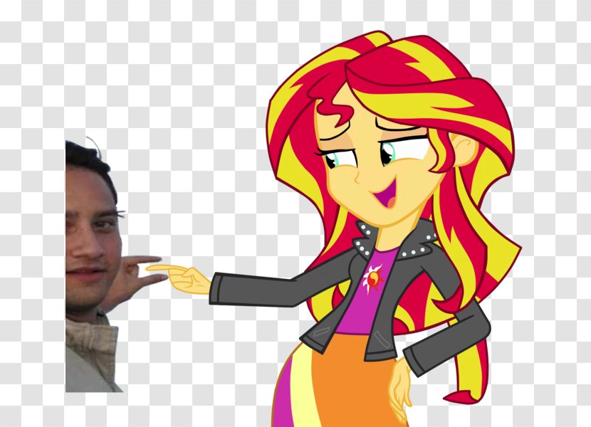 Sunset Shimmer My Little Pony: Friendship Is Magic Twilight Sparkle Pinkie Pie Rarity - Art - Youtube Transparent PNG