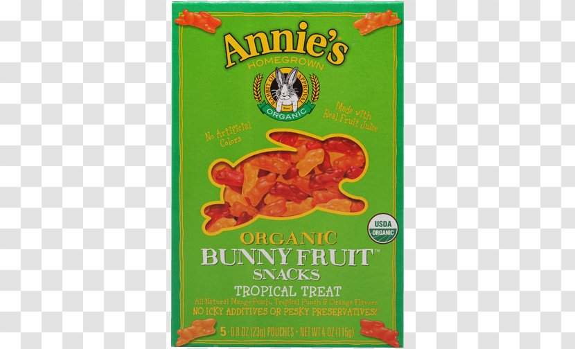 Organic Food Annie’s Homegrown Fruit Snacks Citrus - Health - Tropical Transparent PNG