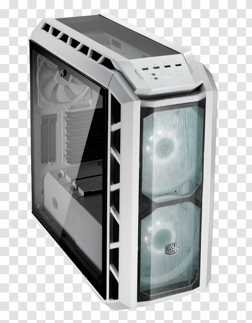 Computer Cases & Housings Cooler Master Silencio 352 MasterCase H500P ATX - Drive Bay - Industry Transparent PNG
