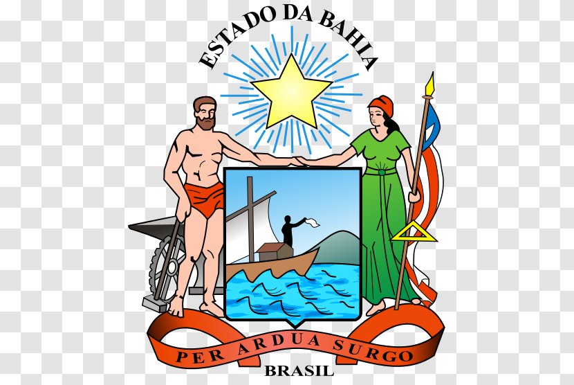 Coat Of Arms Brazil Pedro Alexandre Flag Bahia - Saint Vincent And The Grenadines Transparent PNG