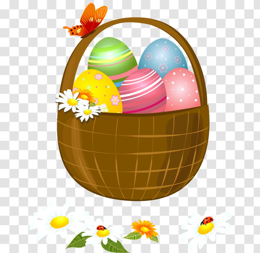 Clip Art Image Easter Basket - Egg Transparent PNG
