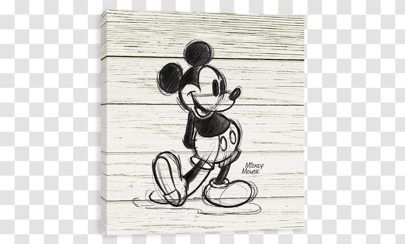 Mickey Mouse Minnie Goofy CaixaForum Barcelona Canvas - Recreation - Barnwood Cartoon Transparent PNG