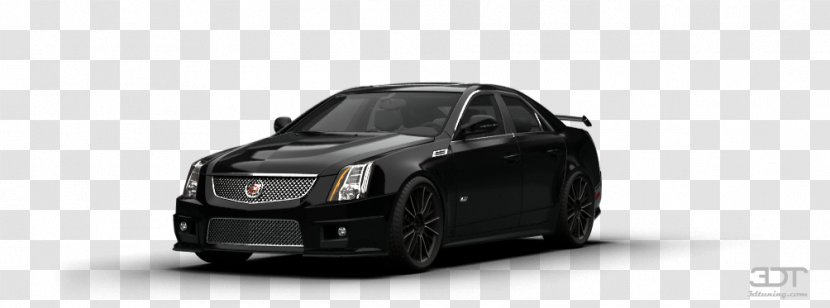Cadillac CTS-V Mid-size Car Tire Alloy Wheel - Hood Transparent PNG