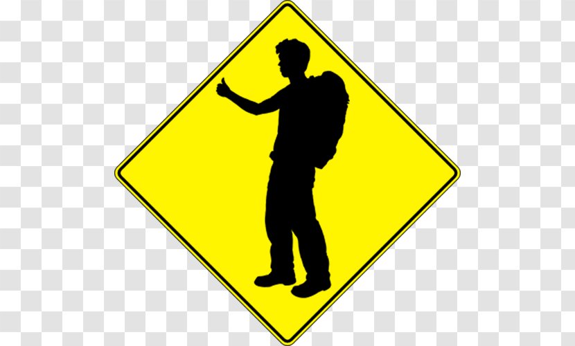 Traffic Sign Intersection Warning Road - Signs In Mexico Transparent PNG