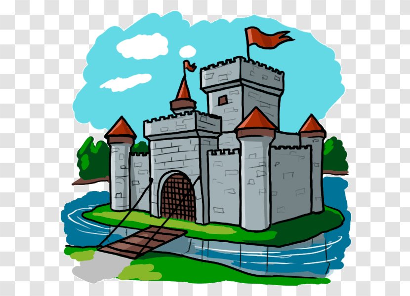 Cartoon Drawing Royalty-free - Architecture - Castle Princess Transparent PNG