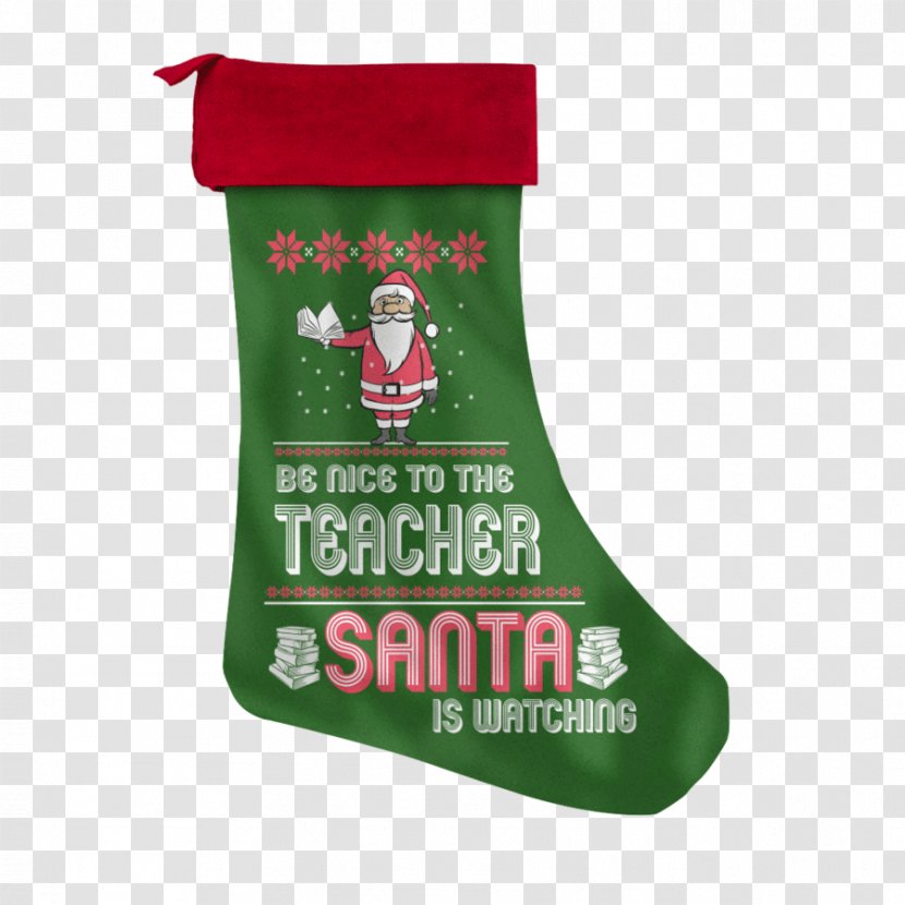 Christmas Stockings Santa Claus Gift Transparent PNG