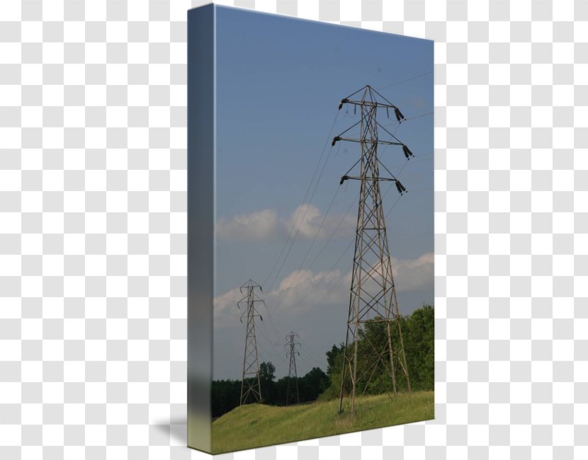 Transmission Tower Electricity Energy Public Utility Electric Power - Electrical Supply - Line Transparent PNG