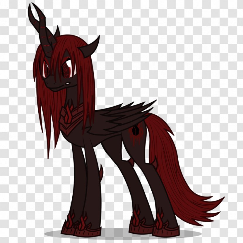 My Little Pony DeviantArt Winged Unicorn Equestria - Red - Night Sky Transparent PNG