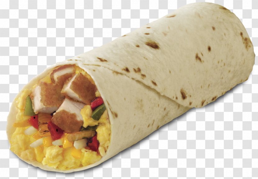 Breakfast Burrito Bacon, Egg And Cheese Sandwich Chicken - Corn Tortilla Transparent PNG