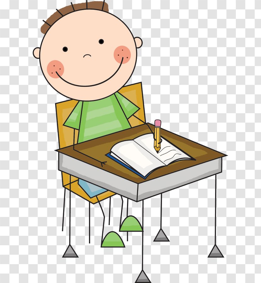 Writing Child Clip Art - Reading Transparent PNG