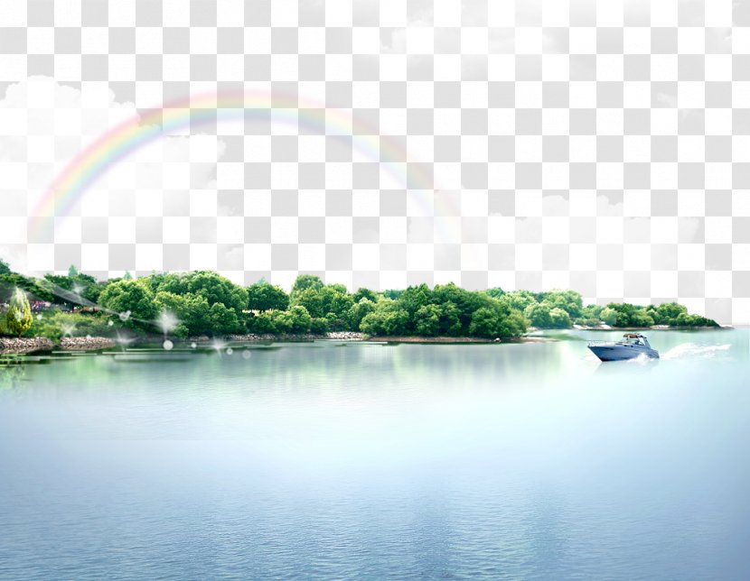 Rainbow Lake Download - Urban Design - View Transparent PNG