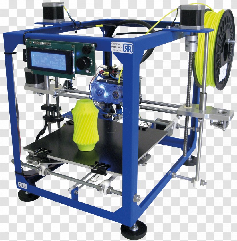 RepRap Project 3D Printing Prusa I3 Printer - Manufacturing Transparent PNG