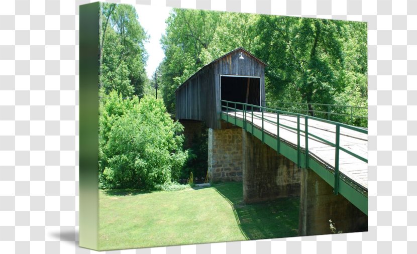 Real Estate Shed - Bridge Watercolor Transparent PNG