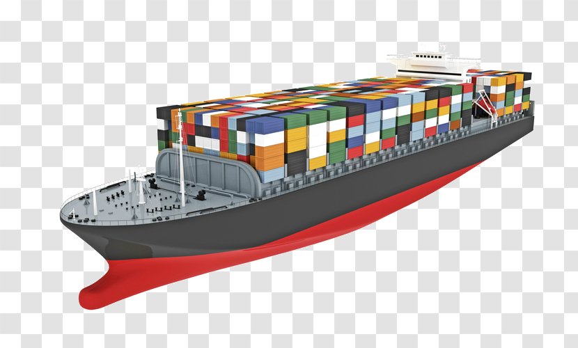 Cargo Ship Freight Transport Container Intermodal - Shipping Architecture - Imported Transparent PNG