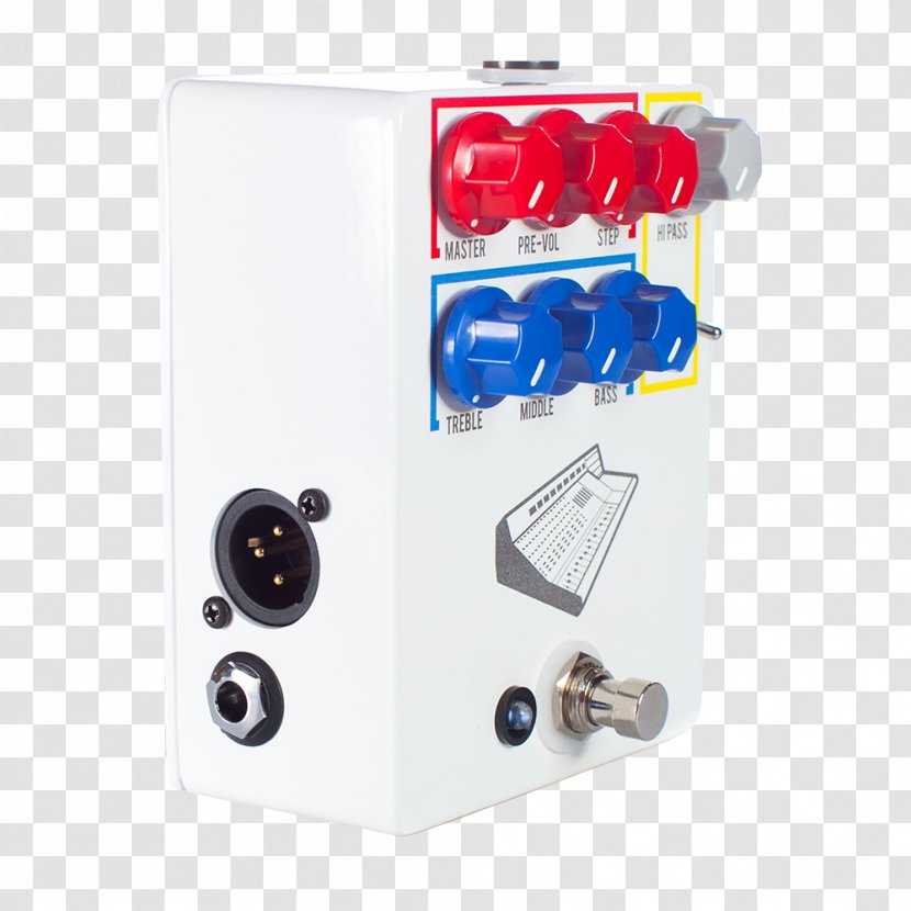 Guitar Amplifier JHS Pedals Colour Box Effects Processors & Preamplifier Distortion - Watercolor Transparent PNG