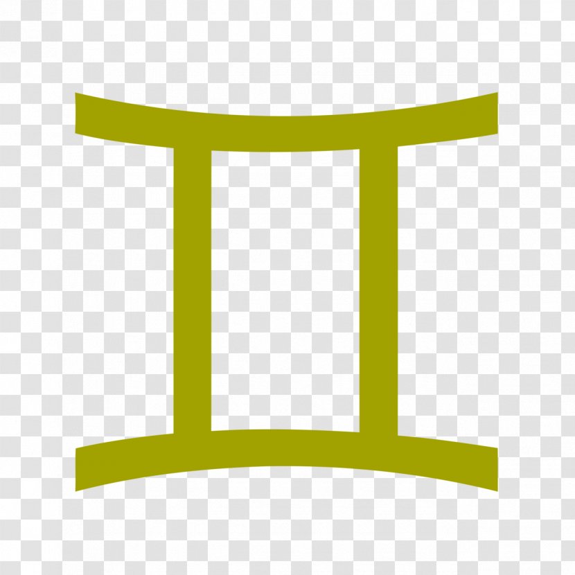 Gemini Symbol Astrological Sign Zodiac Cancer - Area Transparent PNG