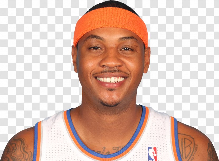 Carmelo Anthony New York Knicks Toronto Raptors Basketball Head Shot - Orlando Magic Transparent PNG