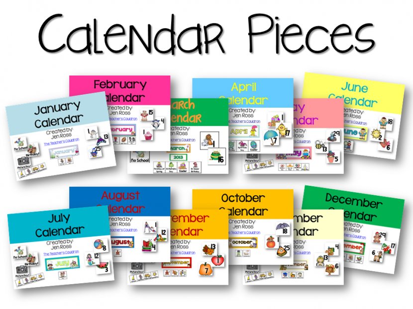 Calendar Teacher Clip Art - Royaltyfree - Goldilocks And The Three Bears Clipart Transparent PNG